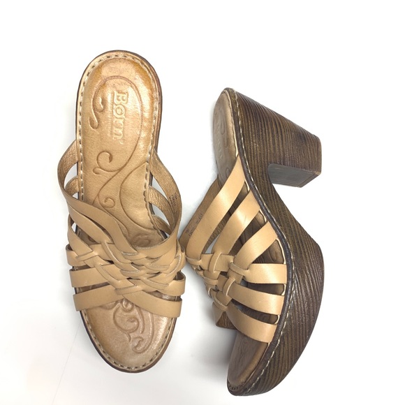 born platform sandals